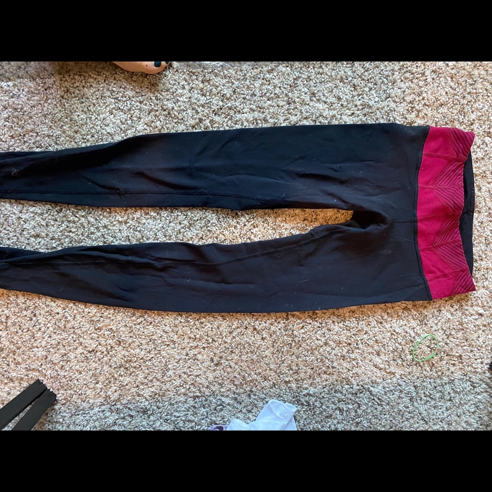 Lulu lemon low rise leggings